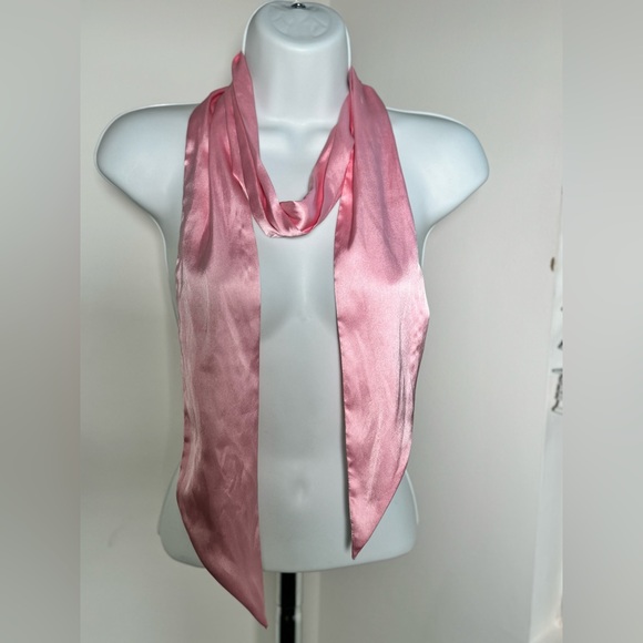Accessories - Silky Pink Scarf